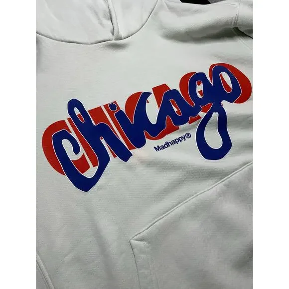Madhappy Limited Edition Chicago Hooded Sweatshirt Size Unisex Large NWT - Picture 7 of 9
